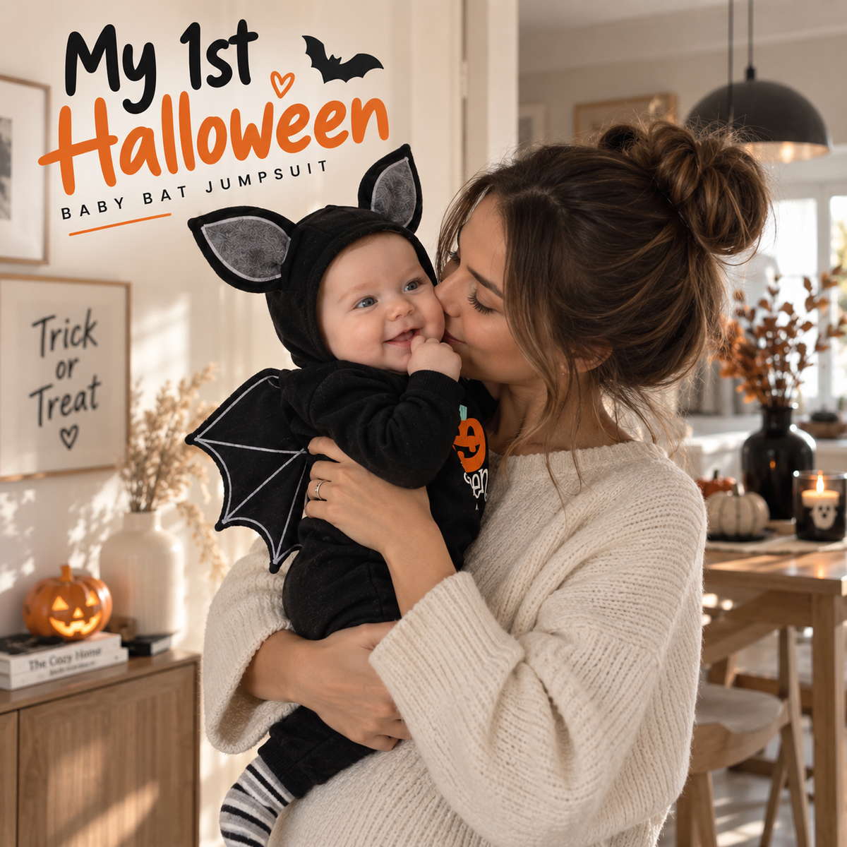 Baby Halloween Bat Costume By Limelly