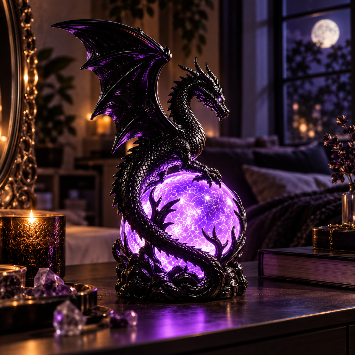 Dragon Night Lamp By Limelly